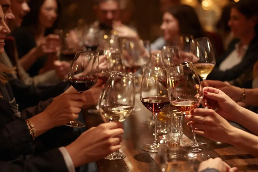 Kun j een ludieke wijnproeverij in een bar maeken