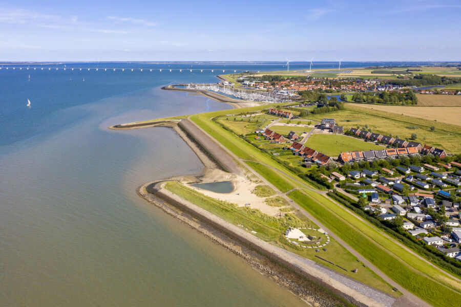 Camping Orisant Luchtfoto