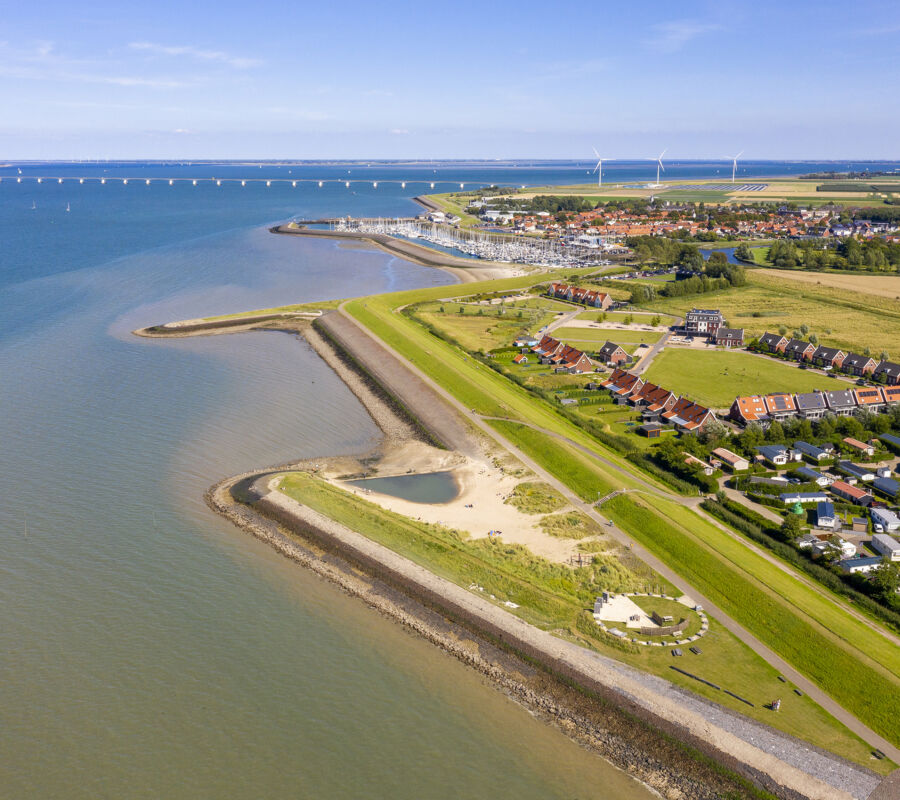 Camping Orisant Luchtfoto